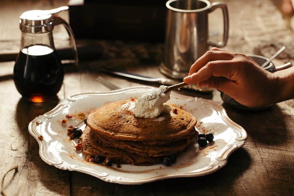 Tortitas sin gluten con harina de almendras