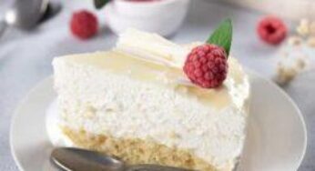 Pastel de Mousse de Chocolate Blanco