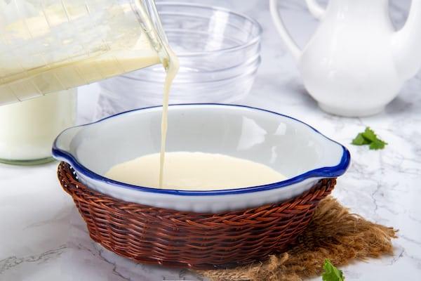 Salsa Alfredo con leche 36