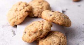 Galletas de chispas de chocolate con almendras