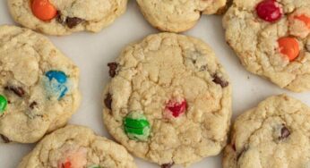Galletas de monstruo sin mantequilla de maní