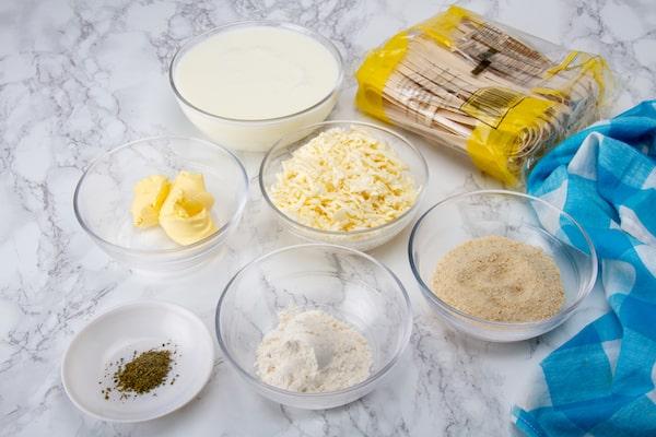 Salsa Alfredo con leche 22