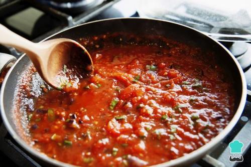 no hay recetas de salsa de tomate