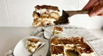 Tiramisú sin Mascarpone