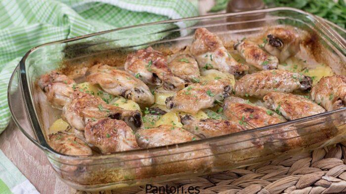 Alitas Horno Crujientes