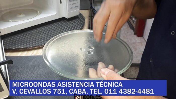 Cristal Microondas Roto
