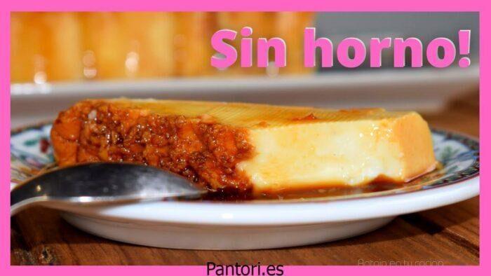 Flan Sin Horno Faciles