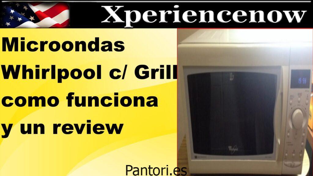 Microondas Rojo Con Grill 1