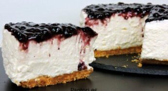 Tarta Cheesecake Sin Horno