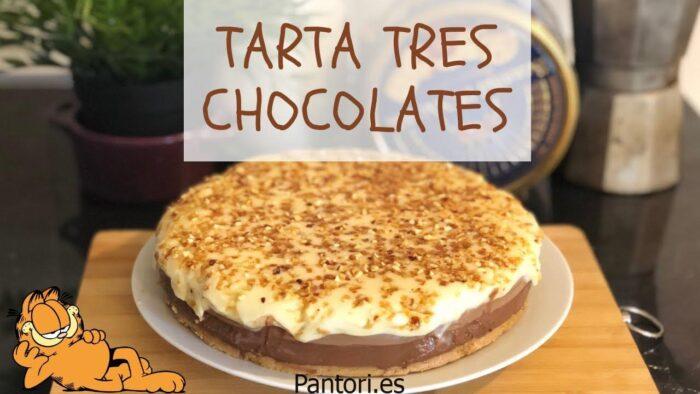 Tarta Tres Chocolates Sin Horno