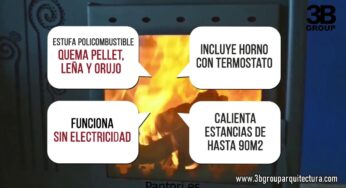 Estufa Pellets Con Horno