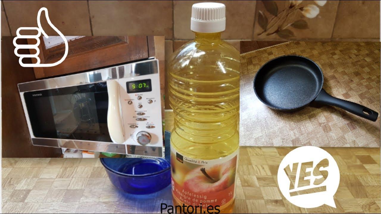 Limpiar Horno Microondas Con Vinagre