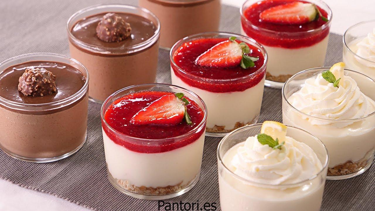 Postres Caseros Sin Horno