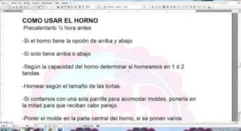Horno Empotrable A Gas Medidas