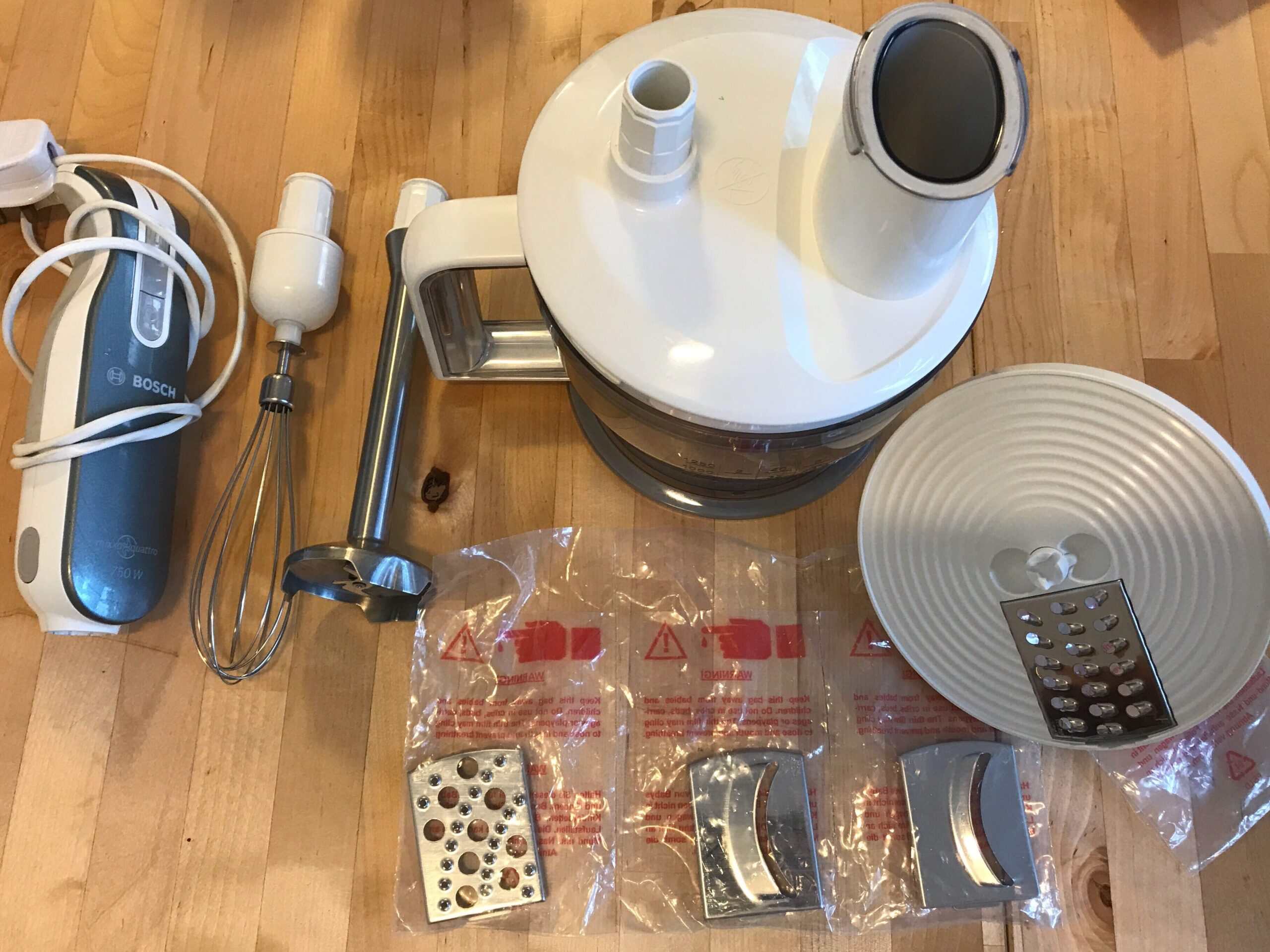 Bosch Mixxo Quattro: la mejor herramienta de cocina que debes tener